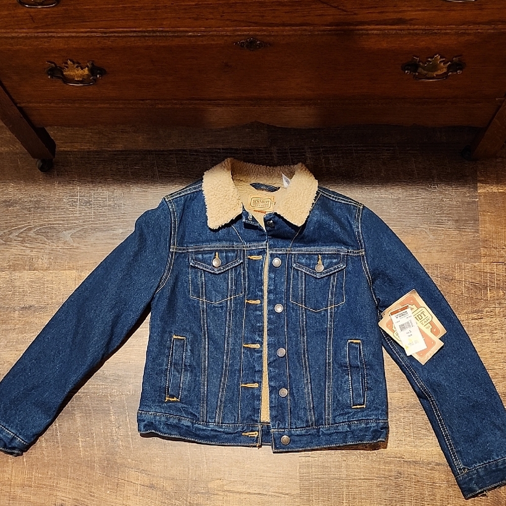 Womens Schmidt workwear small Blue Denim Jacket